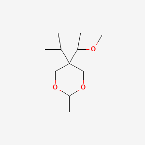 B1676011 trans-5-Isopropyl-5-(1-methoxyethyl)-2-methyl-1,3-dioxane CAS No. 4624-70-8