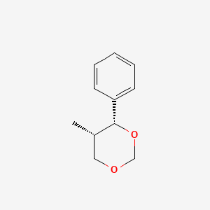 B1676014 m-Dioxane, 5-methyl-4-phenyl-, cis- CAS No. 2033-27-4