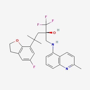 molecular formula C25H26F4N2O2 B1676068 Mapracorat CAS No. 887375-26-0