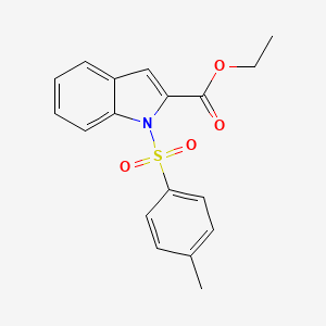 molecular formula C18H17NO4S B1676081 Nod-IN-1 CAS No. 132819-92-2