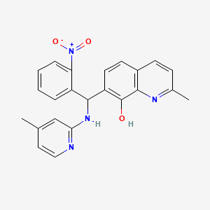 molecular formula C23H20N4O3 B1676084 BoNT-IN-1 CAS No. 694443-03-3