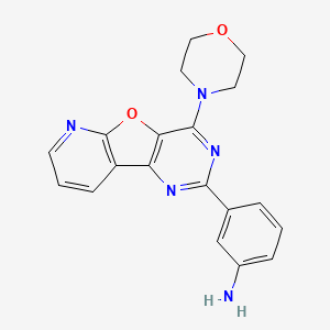 molecular formula C19H17N5O2 B1676085 PIK-inhibitors CAS No. 371934-59-7