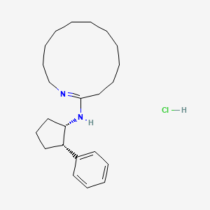 molecular formula C23H37ClN2 B1676108 MDL-12,330A盐酸盐 CAS No. 40297-09-4