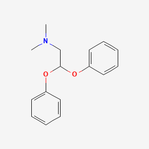 molecular formula C16H19NO2 B1676141 Medifoxamine CAS No. 32359-34-5