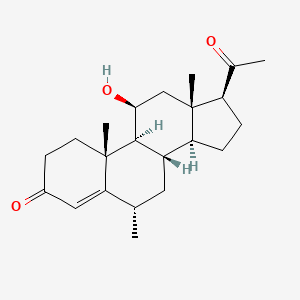 molecular formula C22H32O3 B1676148 美卓松 CAS No. 2668-66-8