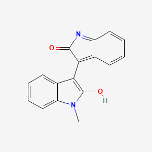 molecular formula C18H14N2O2 B1676166 Meisoindigo CAS No. 97207-47-1