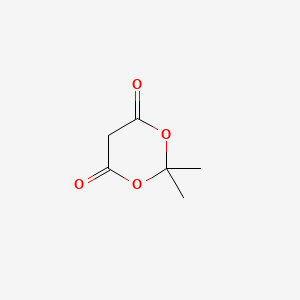 B1676176 2,2-Dimethyl-1,3-dioxane-4,6-dione CAS No. 2033-24-1