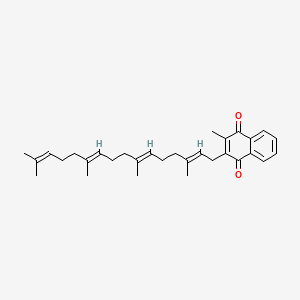 molecular formula C31H40O2 B1676201 甲萘醌 CAS No. 863-61-6