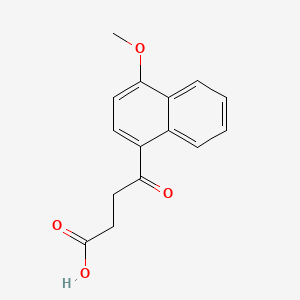 molecular formula C15H14O4 B1676202 Menbutone CAS No. 3562-99-0