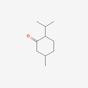 molecular formula C10H18O B1676203 薄荷酮 CAS No. 89-80-5
