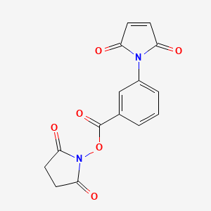 B1676252 3-Maleimidobenzoyl N-hydroxysuccinimide CAS No. 58626-38-3