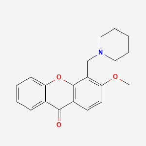 molecular formula C20H21NO3 B1676279 Mepixanox CAS No. 17854-59-0