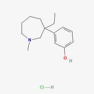 molecular formula C15H24ClNO B1676286 盐酸美普他嗪 CAS No. 59263-76-2