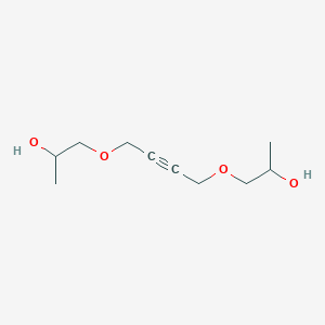 B167631 1-[4-(2-Hydroxypropoxy)but-2-ynoxy]propan-2-ol CAS No. 1606-87-7
