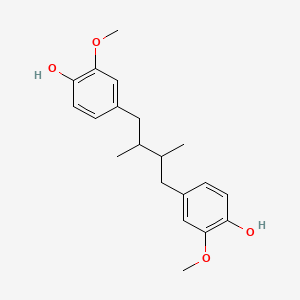 molecular formula C20H26O4 B1676311 Dihydroguaiaretic acid CAS No. 36469-60-0