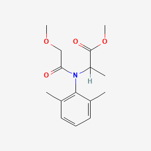B1676325 Metalaxyl CAS No. 57837-19-1