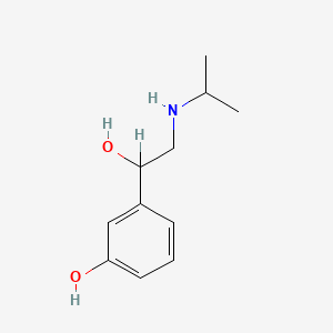 molecular formula C11H17NO2 B1676337 甲萘弗林 CAS No. 3571-71-9