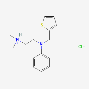 molecular formula C15H21ClN2S B1676369 Methaphenilene hydrochloride CAS No. 7084-07-3