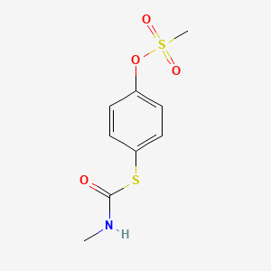 molecular formula C9H11NO4S2 B1676373 Methasulfocarb CAS No. 66952-49-6