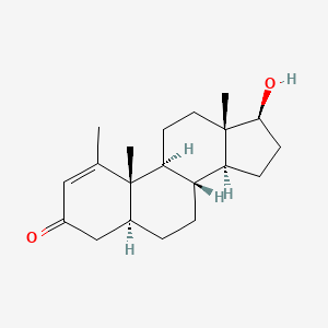 B1676379 Methenolone CAS No. 153-00-4