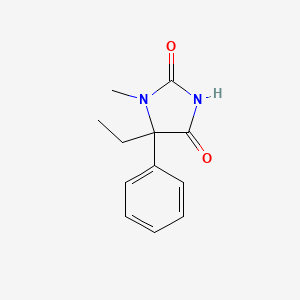 molecular formula C12H14N2O2 B1676382 Methetoin CAS No. 5696-06-0