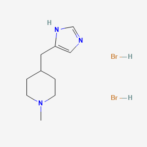 B1676385 Methimepip dihydrobromide CAS No. 151070-80-3