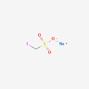 molecular formula CH3INaO3S+ B1676387 Methiodal sodium CAS No. 126-31-8