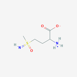 molecular formula C5H12N2O3S B1676390 Methionine sulfoximine CAS No. 1982-67-8