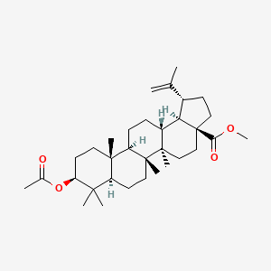 B1676433 Methyl acetyl betulinate CAS No. 4356-30-3