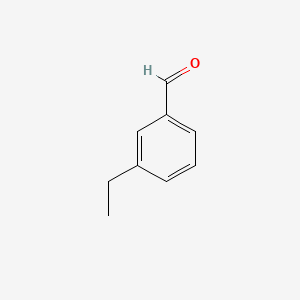 molecular formula C9H10O B1676439 3-Ethylbenzaldehyde CAS No. 34246-54-3