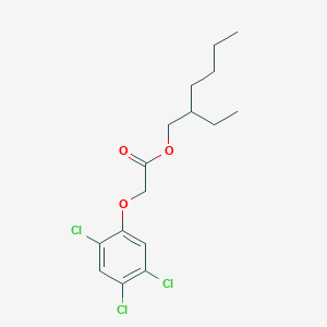 molecular formula C16H21Cl3O3 B167644 2,4,5-T 2-乙基己酯 CAS No. 1928-47-8