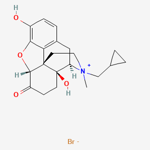 molecular formula C21H26BrNO4 B1676469 Methylnaltrexone bromide CAS No. 73232-52-7