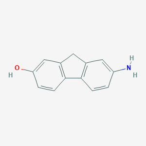 B167647 7-Amino-9H-fluoren-2-ol CAS No. 1953-38-4