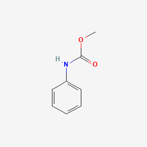 molecular formula C8H9NO2 B1676473 Methyl phenylcarbamate CAS No. 2603-10-3