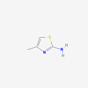 B167648 2-Amino-4-methylthiazole CAS No. 1603-91-4