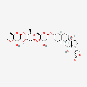 molecular formula C42H66O14 B1676497 甲地高辛 CAS No. 30685-43-9