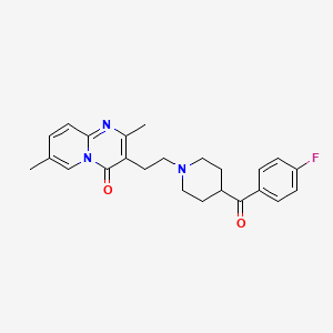 molecular formula C24H26FN3O2 B1676528 Metrenperone CAS No. 81043-56-3