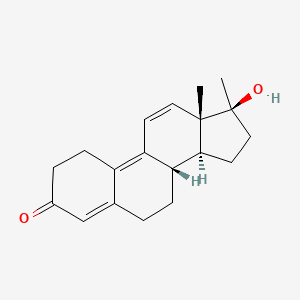 molecular formula C19H24O2 B1676529 Methyltrienolone CAS No. 965-93-5