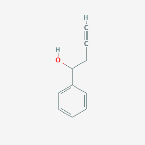 molecular formula C10H10O B167653 1-苯基丁-3-炔-1-醇 CAS No. 1743-36-8