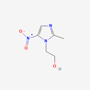 B1676534 Metronidazole CAS No. 443-48-1
