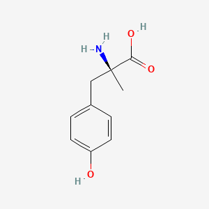 molecular formula C10H13NO3 B1676540 Metyrosine CAS No. 672-87-7
