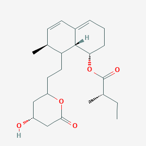 molecular formula C23H34O5 B1676542 Mevastatin CAS No. 73573-88-3