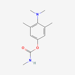 molecular formula C12H18N2O2 B1676544 美克阿巴 CAS No. 315-18-4