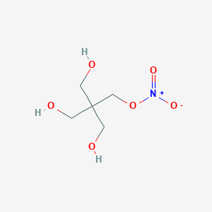 molecular formula C5H11NO6 B167656 Pentaerythritol mononitrate CAS No. 1607-00-7