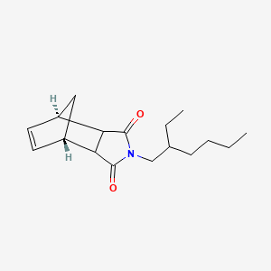 molecular formula C17H25NO2 B1676571 N-(2-乙基己基)-5-降冰片烯-2,3-二羧亚胺 CAS No. 113-48-4