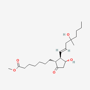 molecular formula C22H38O5 B1676603 米索前列醇 CAS No. 59122-46-2