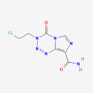 molecular formula C7H7ClN6O2 B1676608 米托唑胺 CAS No. 85622-95-3