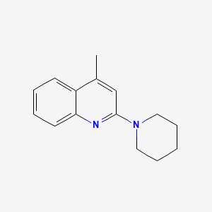 4-Methyl-2-(piperidin-1-yl)quinoline