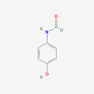 molecular formula C7H7NO2 B167671 N-(4-羟基苯基)甲酰胺 CAS No. 1693-39-6