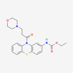 molecular formula C22H25N3O4S B1676744 莫拉西嗪 CAS No. 31883-05-3
